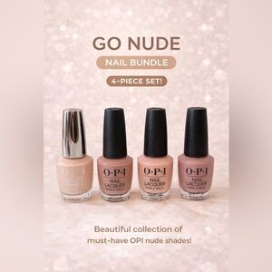 “Go Nude”! OPI Nail Lacquer Bundle B107